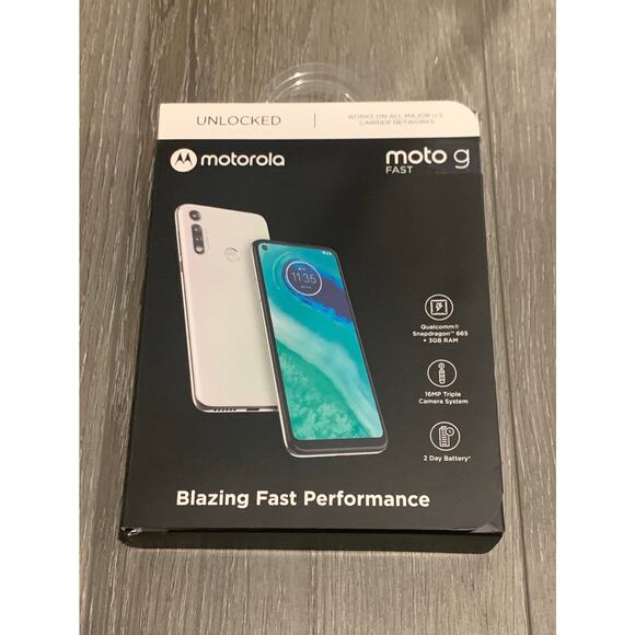 Motorola Moto G Fast Unlocked (32GB) - White